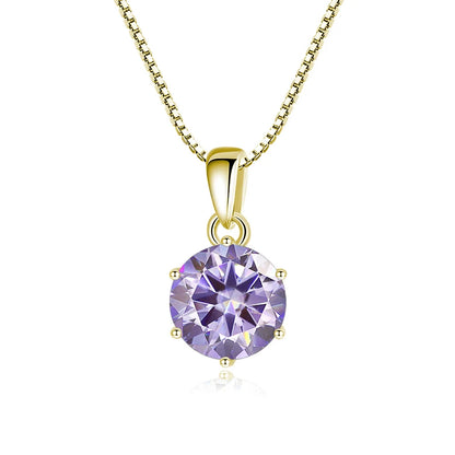 Moissanite Pendant Necklace
