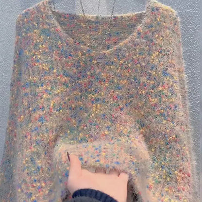 Lazy Wind V-Neck Sweater