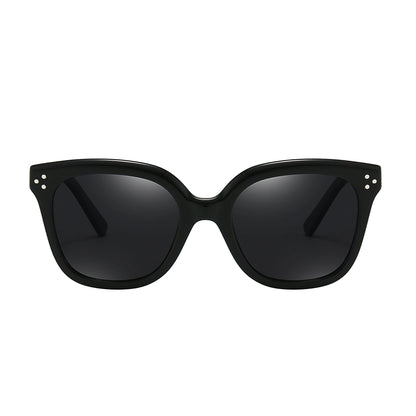 Square Polarized Acetate Sunglasses