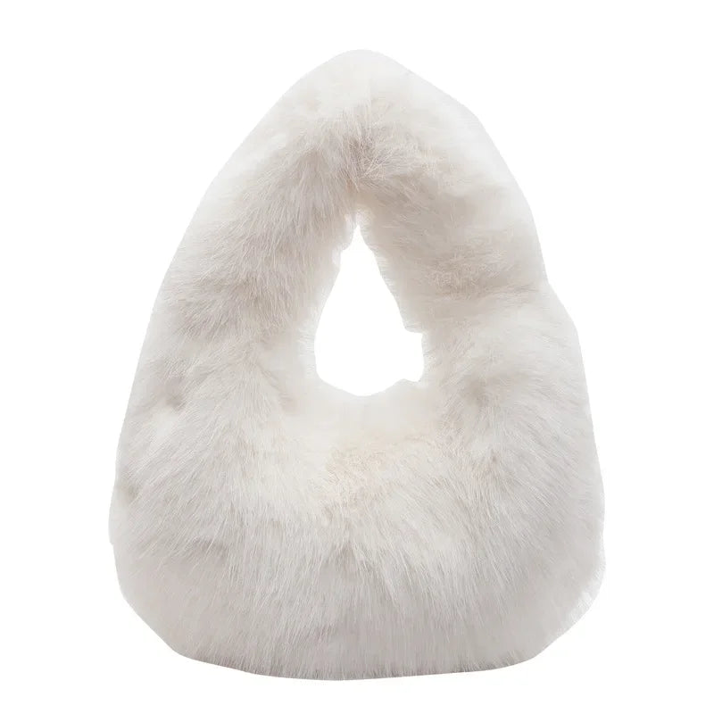 Plush Faux Fur Tote