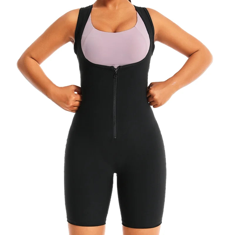 Women Sauna Sweating 3-in-1 Bodysuit