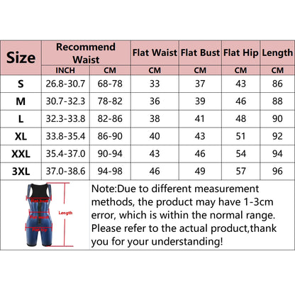 Women Sauna Sweating 3-in-1 Bodysuit