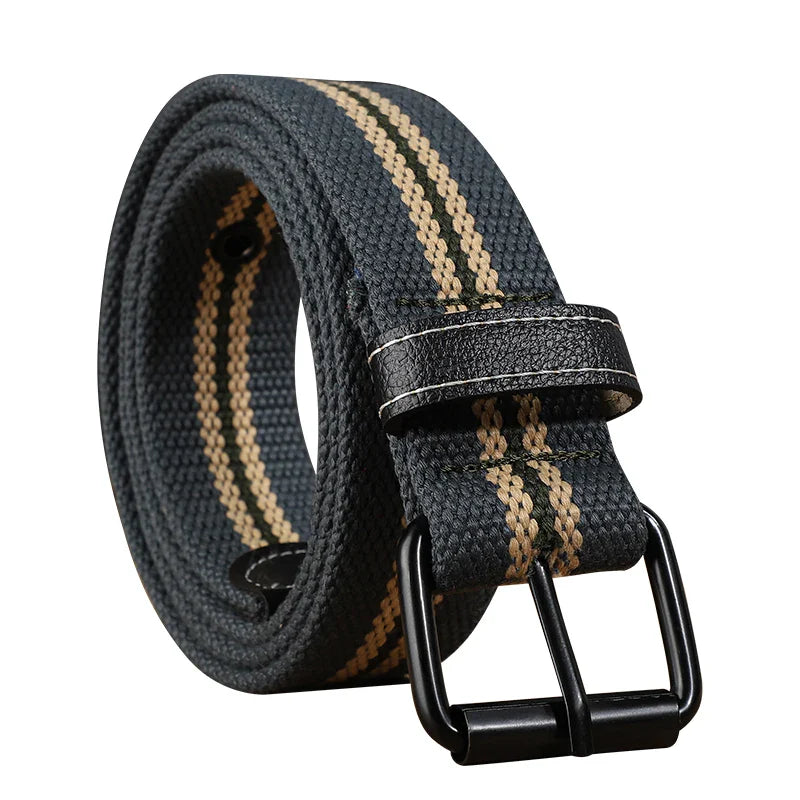 Extended canvas belt