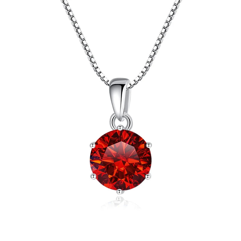 Moissanite Pendant Necklace