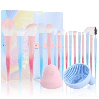 Docolor Professional Makeup Brush Set 10–30 Pcs
