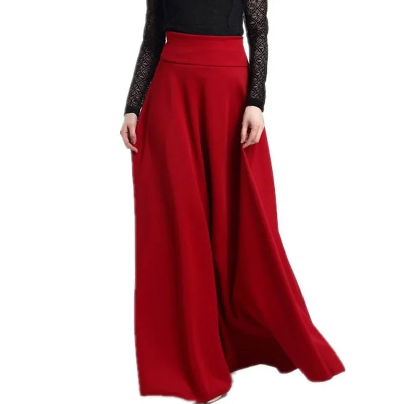 High Waist Party Maxi Skirt