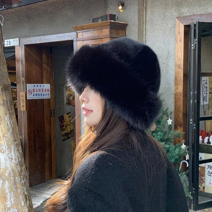 Women’s Faux Mink Fur Hat