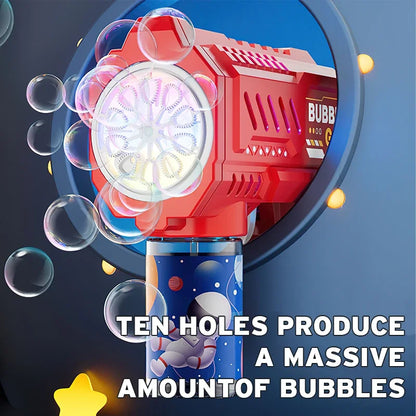 Automatic bubble gun