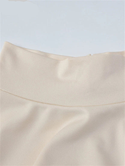 Turtleneck Bodycon Maxi Dress