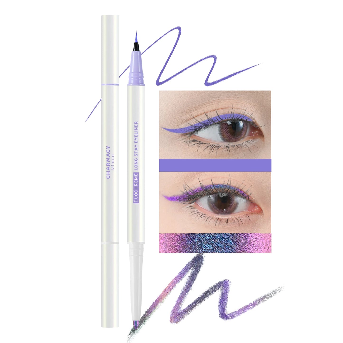 CHARMACY 2-in-1 Duochrome Eyeliner Gel Pencil