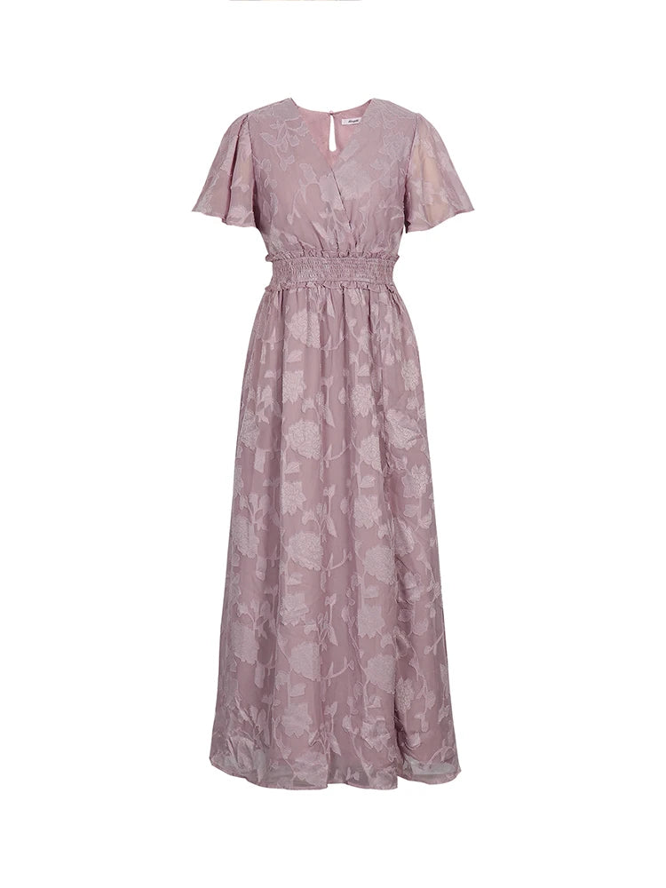 V-Neck Maxi Summer Dress