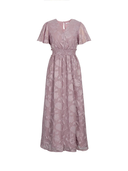 V-Neck Maxi Summer Dress