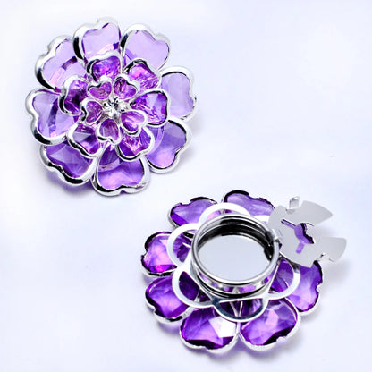 Camellia Button Cufflinks