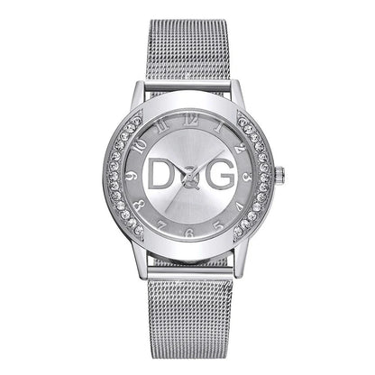 Luxury Diamond Mesh Watch