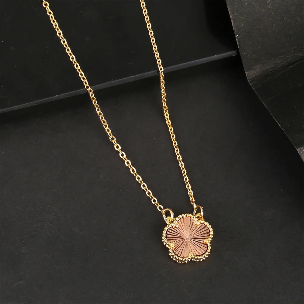 Five Leaf Flower Bracelet