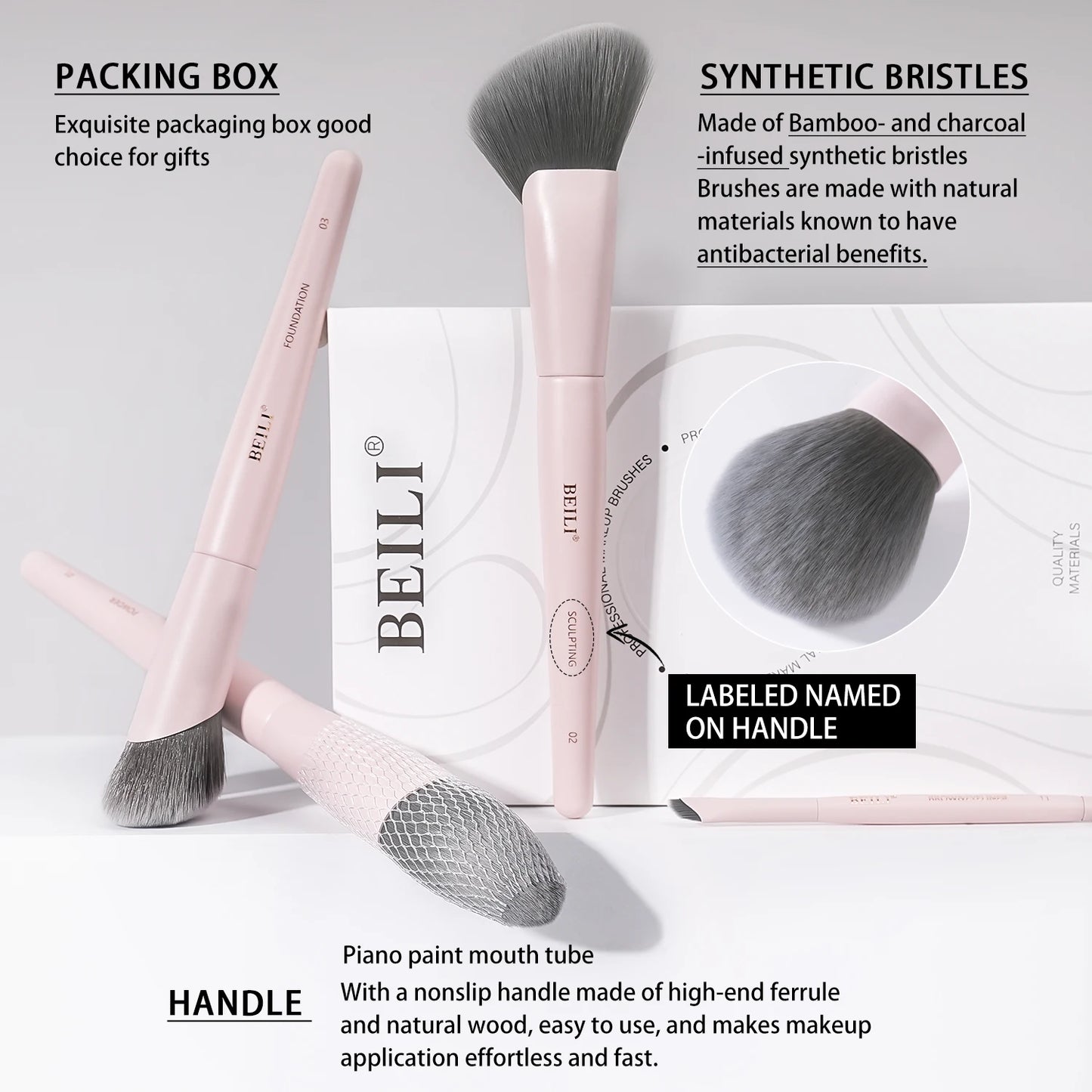 Vegan Makeup Brush Set