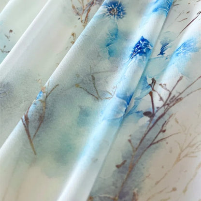 Boho Floral Hollow Maxi Dress