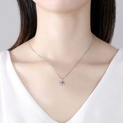 Moissanite Pendant Necklace