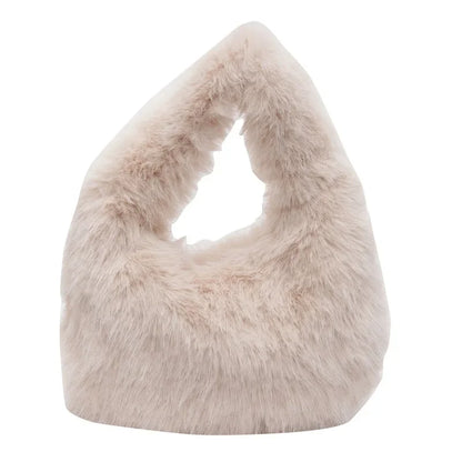 Plush Faux Fur Tote
