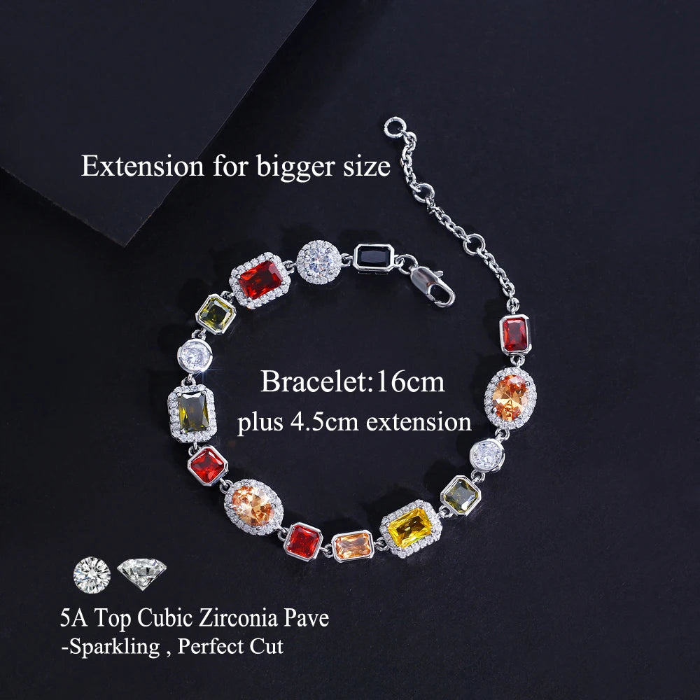 Colorful CZ Bracelet