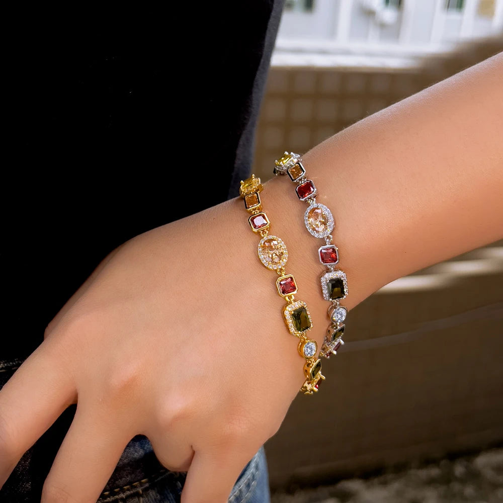 Colorful CZ Bracelet