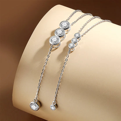 Houtros D Color Moissanite Necklace