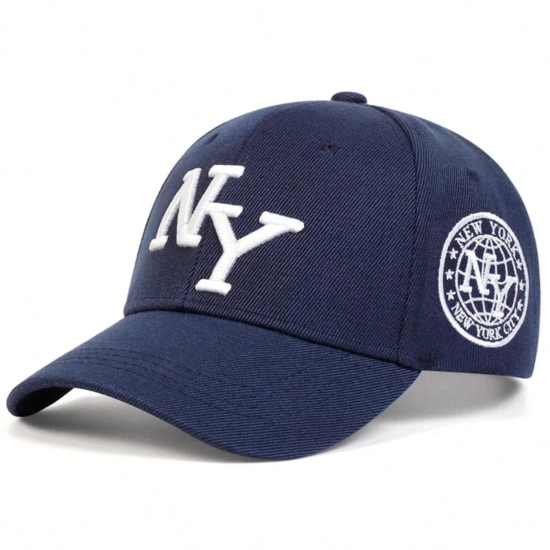 Letter Embroidery Cap