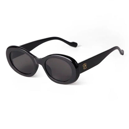 ZXIAC Oval Frame Vintage Sunglasses