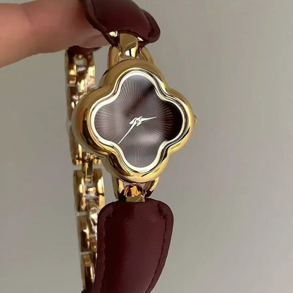 Fashion Flower Dial Women’s Watch