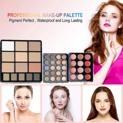127-Piece Professional All-in-One Makeup Kit