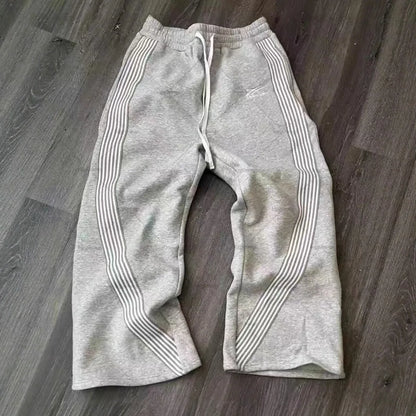 Fleece Lined Straight Leg Trousers