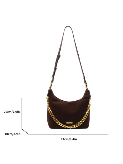 Frosted Retro Moon Bag