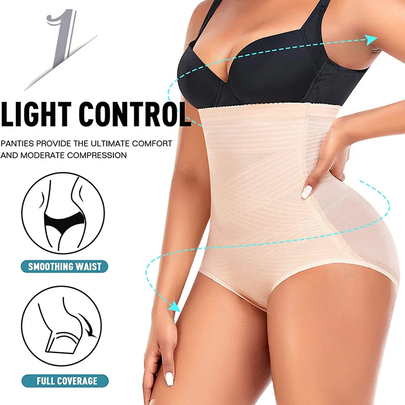 High Waist Tummy Control Shapewear Panties