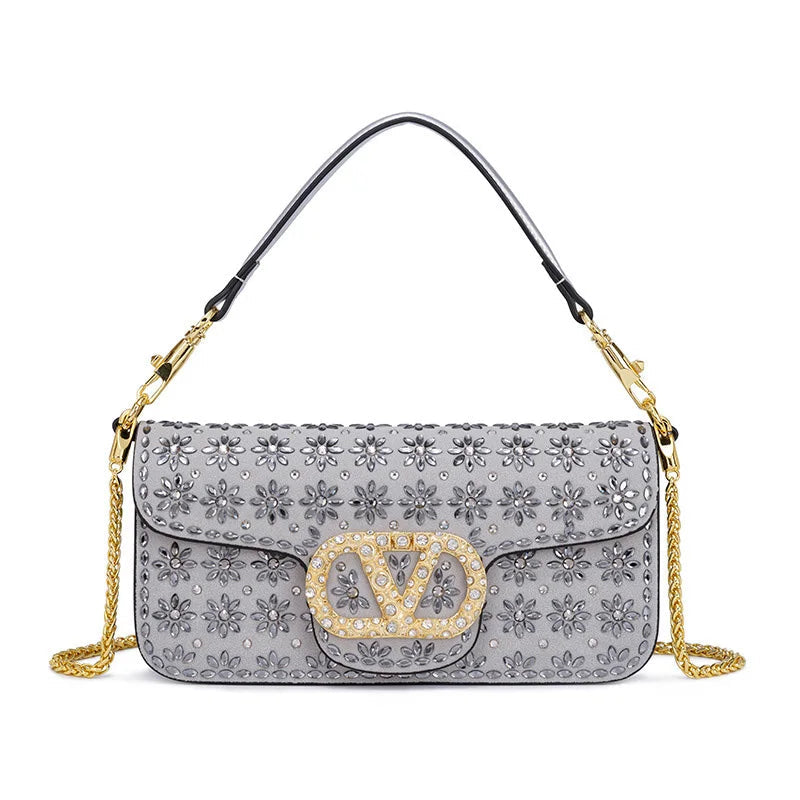 VM FASHION KISS Diamond-Embellished Women’s Handbag