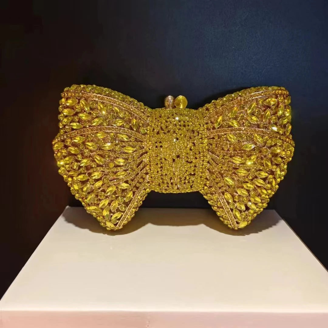 Rhinestone Evening Clutch Purse