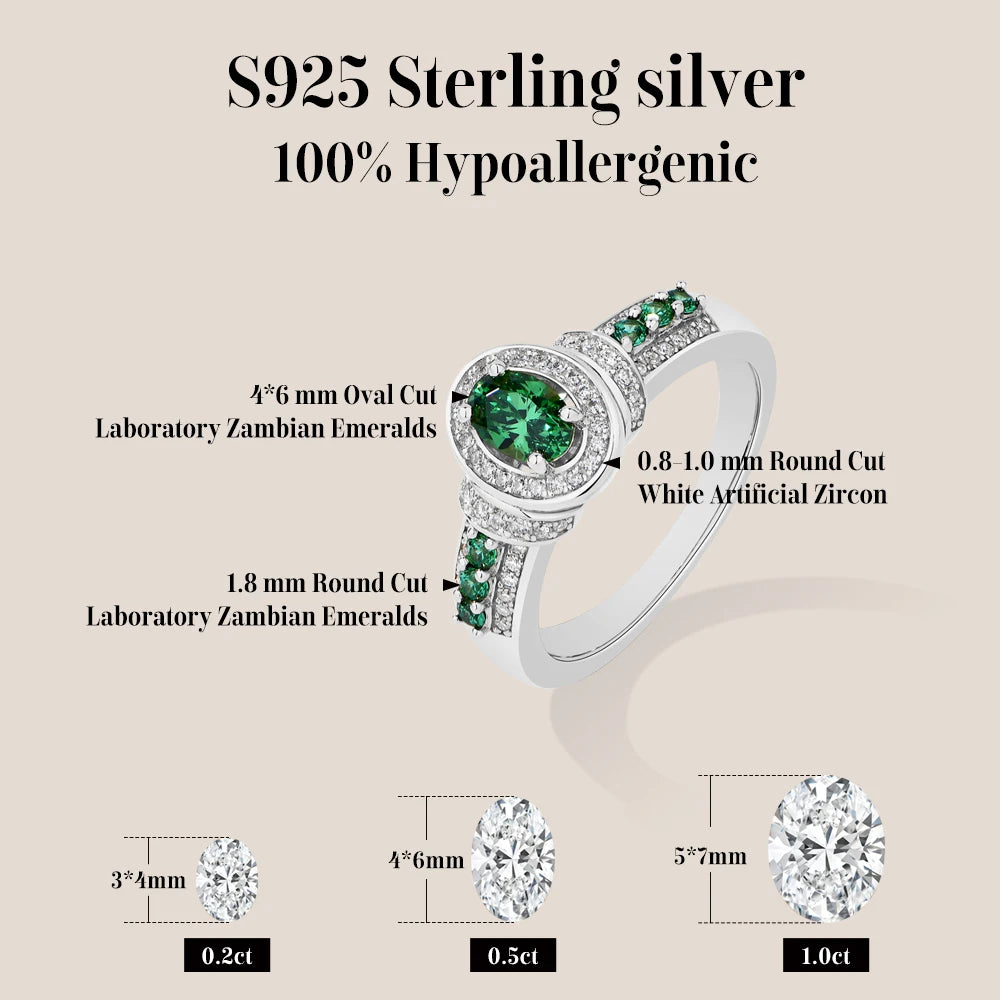 Zambian Emerald Ring