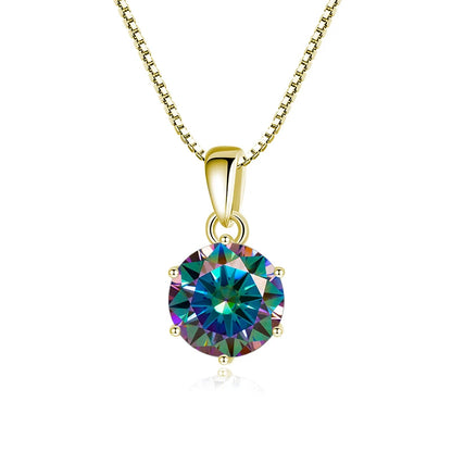 Moissanite Pendant Necklace