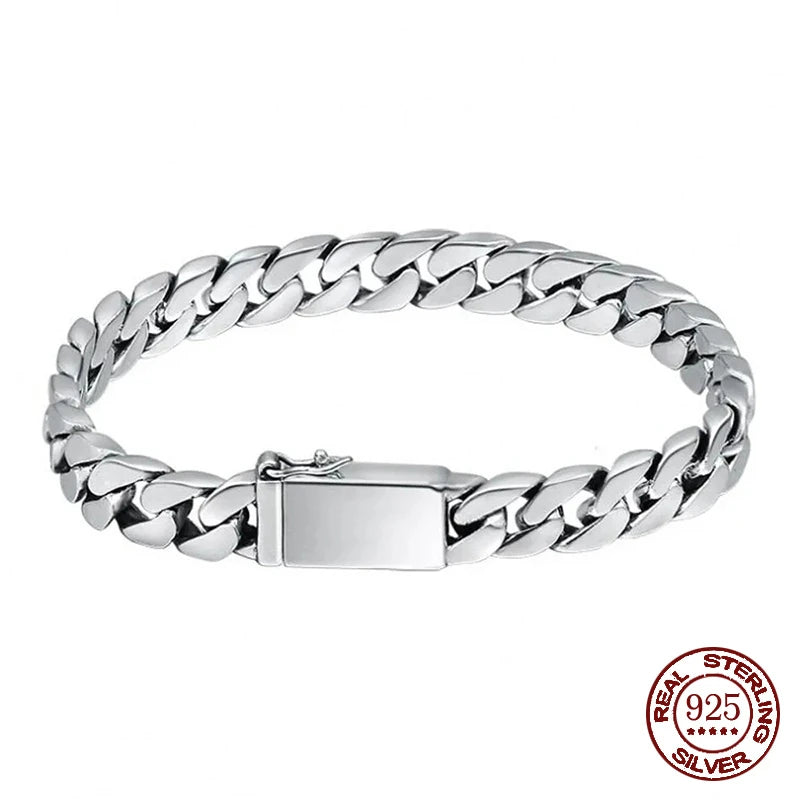 Punk Sterling Silver Bracelet