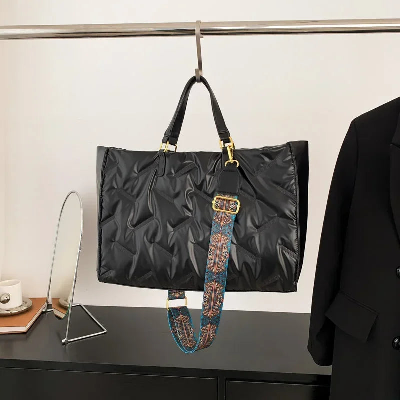 Fashion Large Quilted Tote Bag