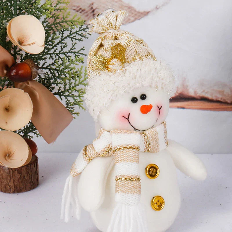 Snowman Holiday Doll Decor