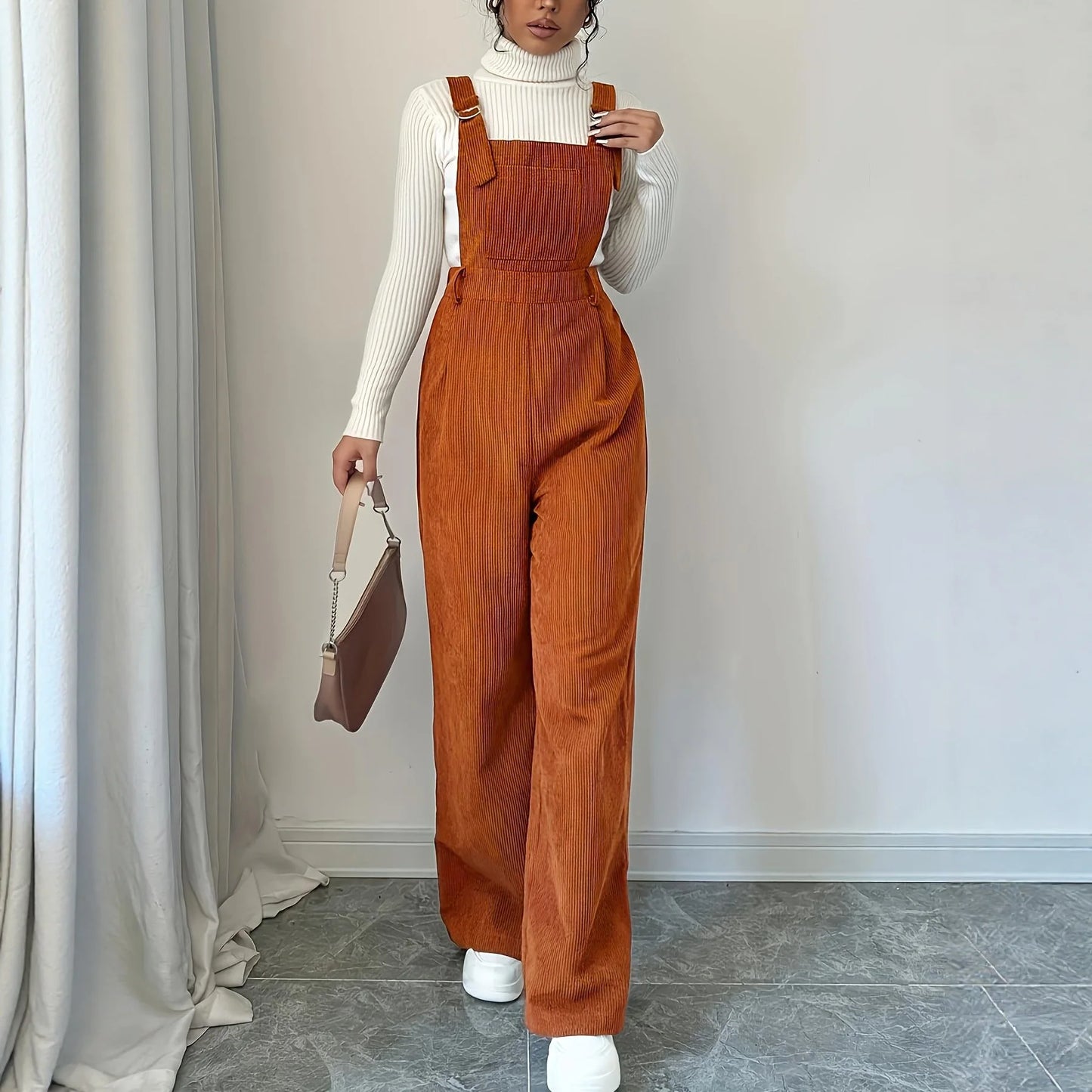 Corduroy Wide Pants