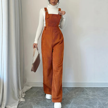 Corduroy Wide Pants