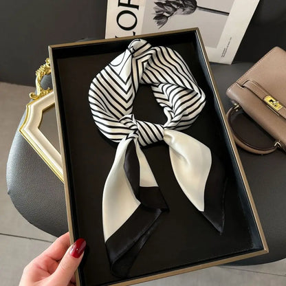 Elegant Square Silk Scarf
