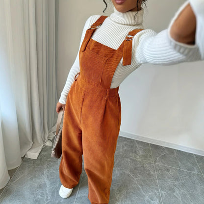 Corduroy Wide Pants