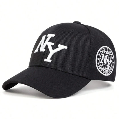 Letter Embroidery Cap
