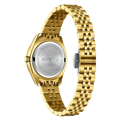 Elegant Gold Quartz Women’s Watch