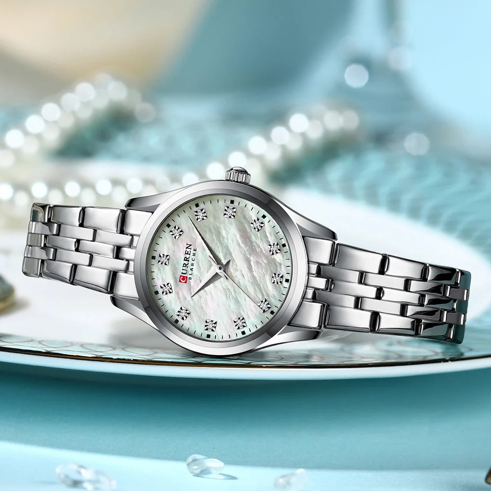 Elegant Stainless Steel Women’s Watch