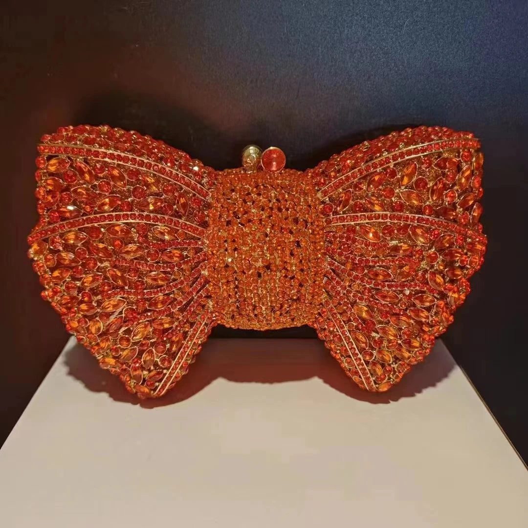 Rhinestone Evening Clutch Purse