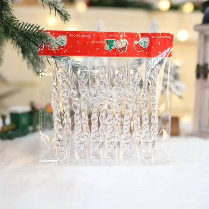 Crystal Clear Christmas Ornaments