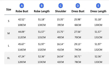 Sexy Lace Bride Wedding Long Robe